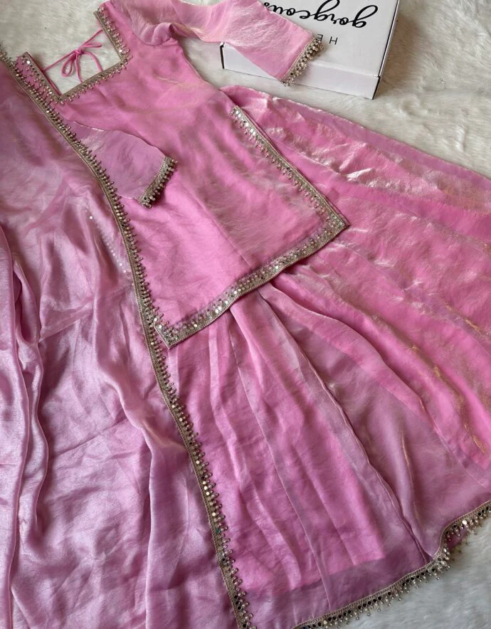 Blush Sharara Set - Image 3